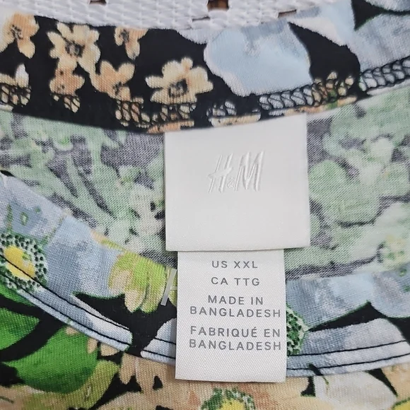 H&M Multicolor Floral T-Shirt - Picture 5 of 6